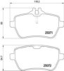 MERCE 0084202220 Brake Pad Set, disc brake